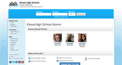 Desktop Screenshot of kiowahighschool.com